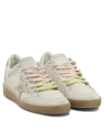 Golden Goose "ball Star" Sneakers In White