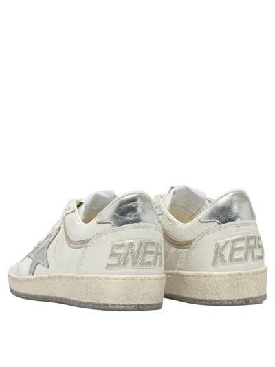 Golden Goose Ball Star Sneakers & Slip-on White In White