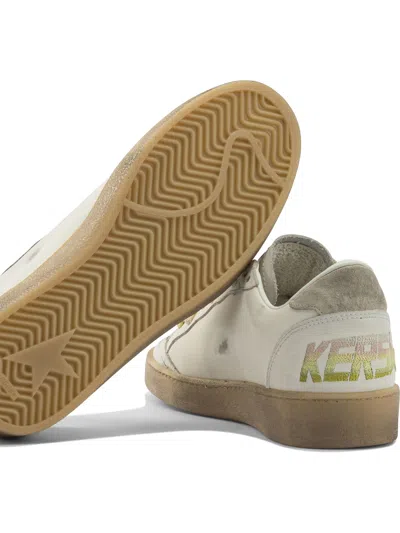 Golden Goose "ball Star" Sneakers In White