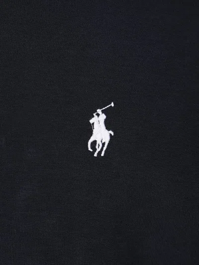 Polo Ralph Lauren Zip-up Embroidered Bomber-style Sweatshirt In Blue