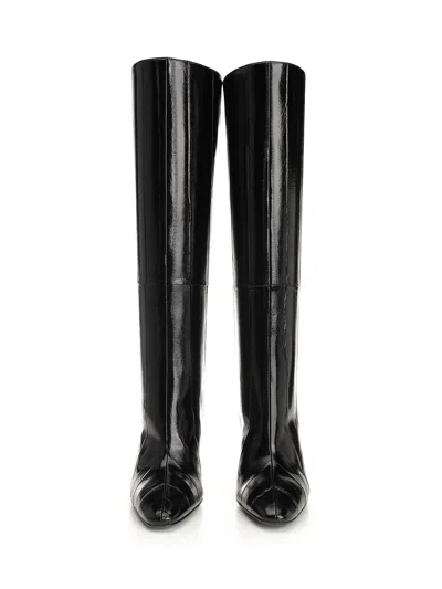 Fendi Boot Anguilla Lucida Boots Black In Black