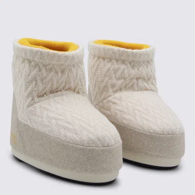 Moon Boot Boots White Sand In Neutral