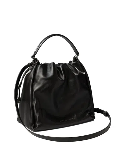 Brunello Cucinelli Bucket Mellow Handbags Black