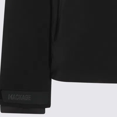 Mackage Insulated Jackets With Hood And Pockets In Black