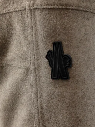 Moncler High Performance Sky Trousers In Brown