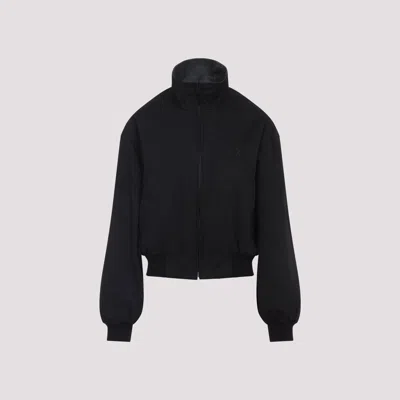 Balenciaga Reversible Bomber Jacket In Gray