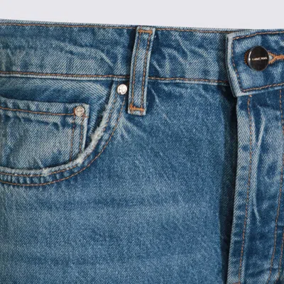 Anine Bing Jeans Washed Blue In Black