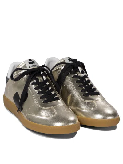 Isabel Marant Kaycee Sneakers & Slip-on Gold In Metallic