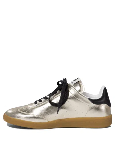 Isabel Marant Kaycee Sneakers & Slip-on Gold In Metallic