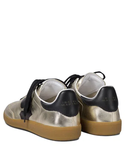 Isabel Marant Kaycee Sneakers & Slip-on Gold In Metallic