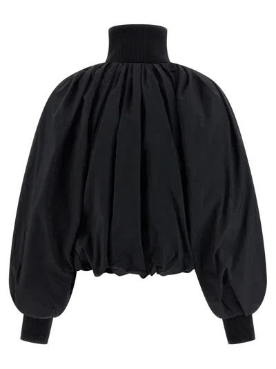 Jacquemus Le Bomber Pallone Bomber Jacket In Black