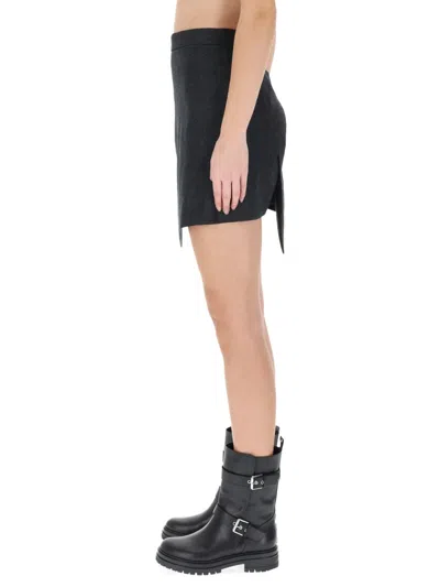 Vivienne Westwood Miniskirt "infinity" In Black