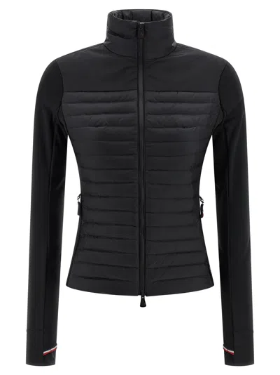Moncler Polartec Cardigan In Black