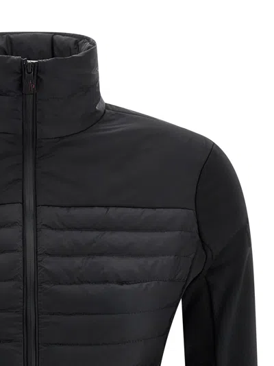 Moncler Polartec Cardigan In Black