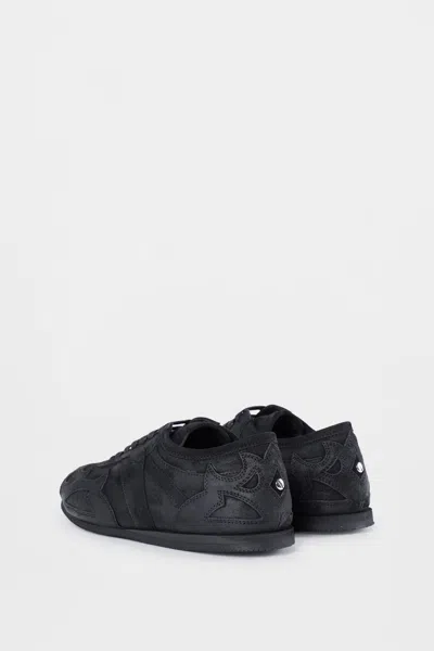 Ann Demeulemeester Milton Low-top Boxing Sneakers In Black