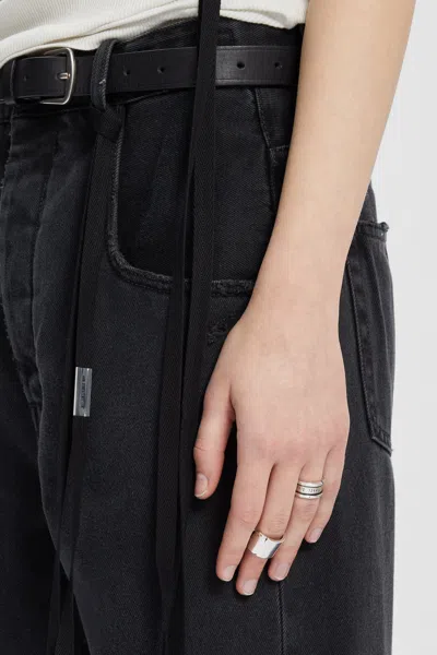 Ann Demeulemeester Wappu Napking Ring In Metallic