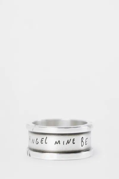 Ann Demeulemeester Wappu Napking Ring In Metallic