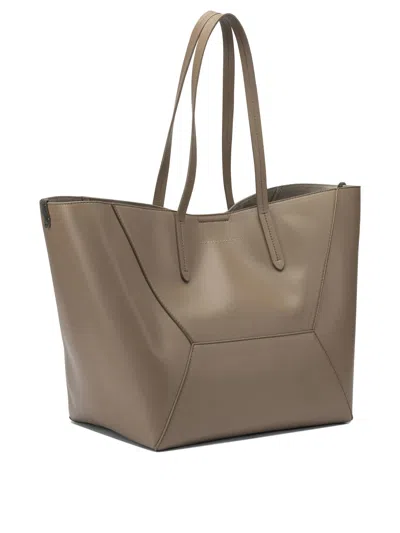 Brunello Cucinelli Coach Bleecker Shoulder Bag In Brown