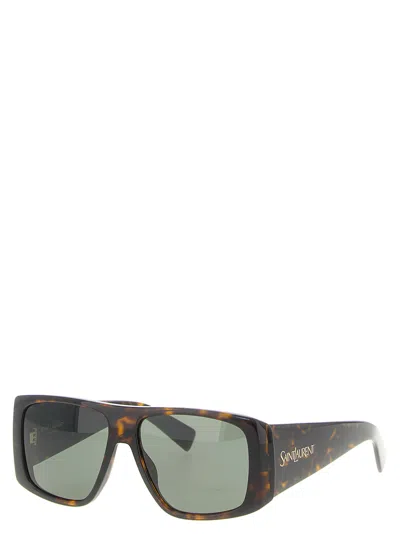 Saint Laurent Sl 832 Sunglasses In Brown