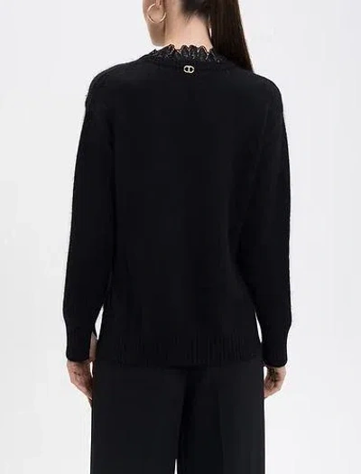 Twinset Sweaters In Black