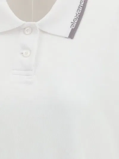 Alexander Wang White Cotton Casual Dress In White