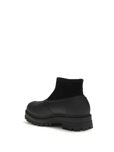 Tretorn Avan Hybrid Rubber Boots In Black