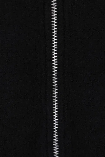 Yohji Yamamoto Full-zip Cardigan In Black