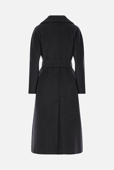 Max Mara Studio Coats In Black