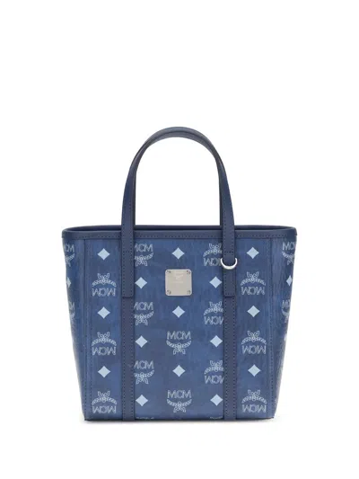Mcm Toni Handbag In Blue