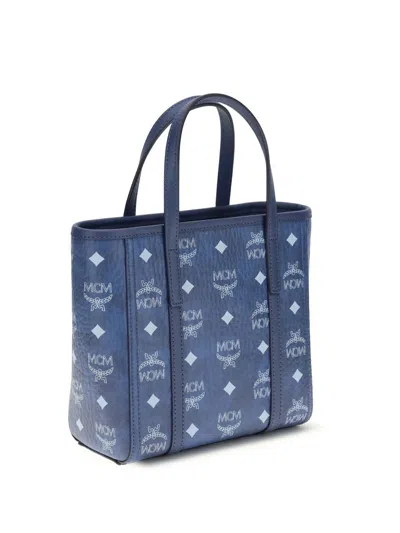 Mcm Toni Handbag In Blue