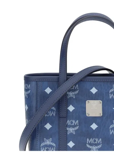 Mcm Toni Handbag In Blue