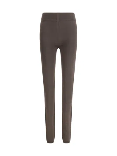 Rick Owens Leggings In Brown