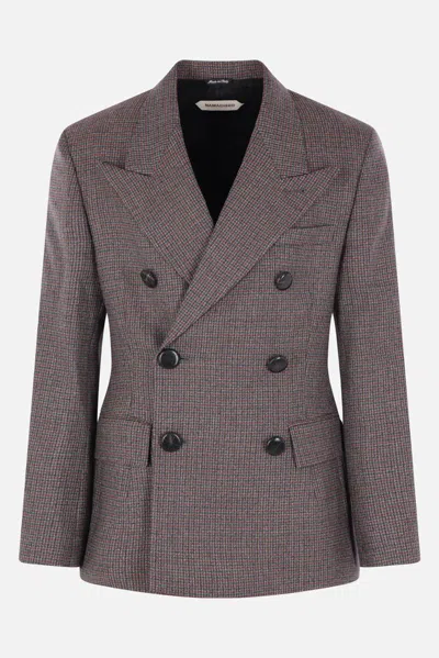 Namacheko Attila Double-breasted Blazer In Brown