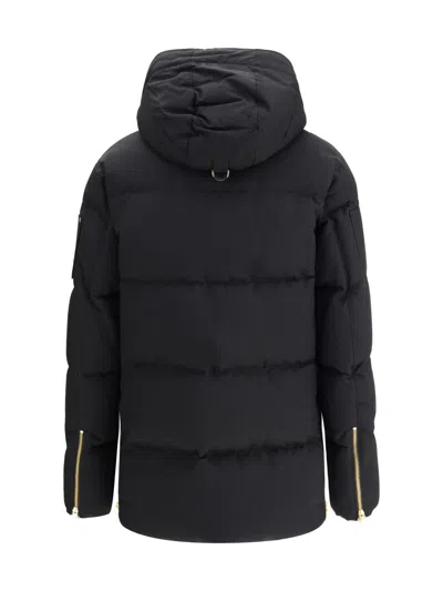 Moose Knuckles Gold Series 3q Shearling Jacket In Black