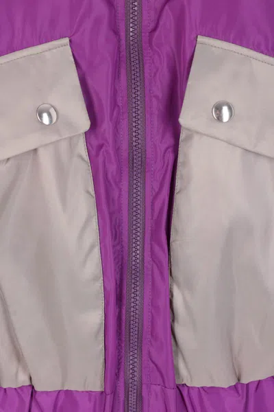 Zomer Jarek Patch-pocket Jacket In Purple
