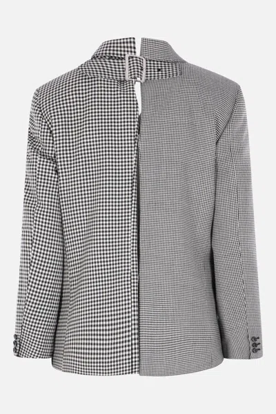 Comme Des Garçons Single-breasted Blazer In Multi