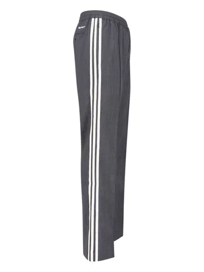 Adidas Originals By Wales Bonner Trousers In Gray