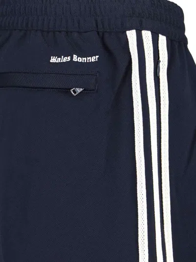 Adidas Originals By Wales Bonner Trousers In Blue