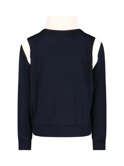 Adidas Originals By Wales Bonner Navy Stretch Twill Slim Track Jacket In Blue