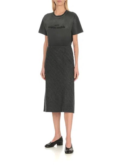 Maison Margiela Flat Shoes In Black