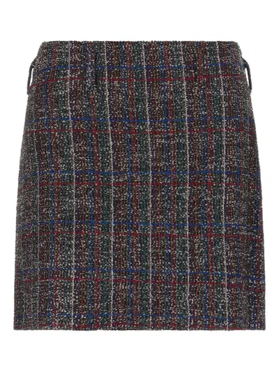 Missoni High Waist Mini Skirt With Sequin Embellishment In Multi