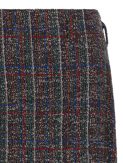Missoni High Waist Mini Skirt With Sequin Embellishment In Multi