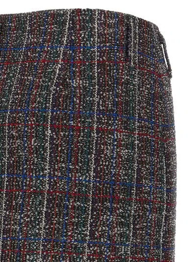 Missoni High Waist Mini Skirt With Sequin Embellishment In Multi
