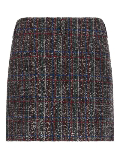 Missoni High Waist Mini Skirt With Sequin Embellishment In Multi