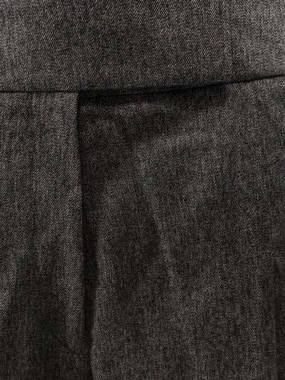 Hugo Boss Telda Viscose And Virgin Wool Trousers