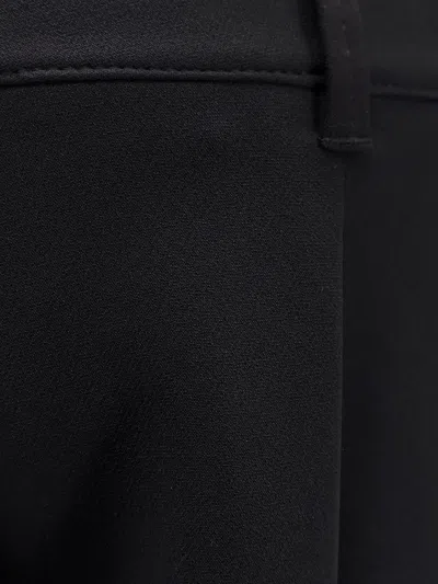 Hugo Boss Tiwi Wide Leg Trousers In Black