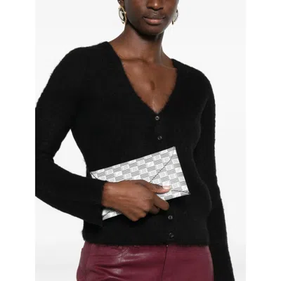 Moreau Geometric-pattern Clutch Bag In Multi