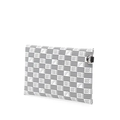 Moreau Geometric-pattern Clutch Bag In Multi