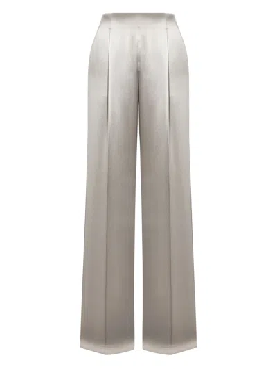 Alberta Ferretti Saint Laurent Black Wool Clothing Jackets In Gray