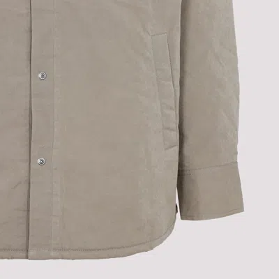 Craig Green Polo Ralph Lauren Withe Poplin Stretch Shirt In Gray